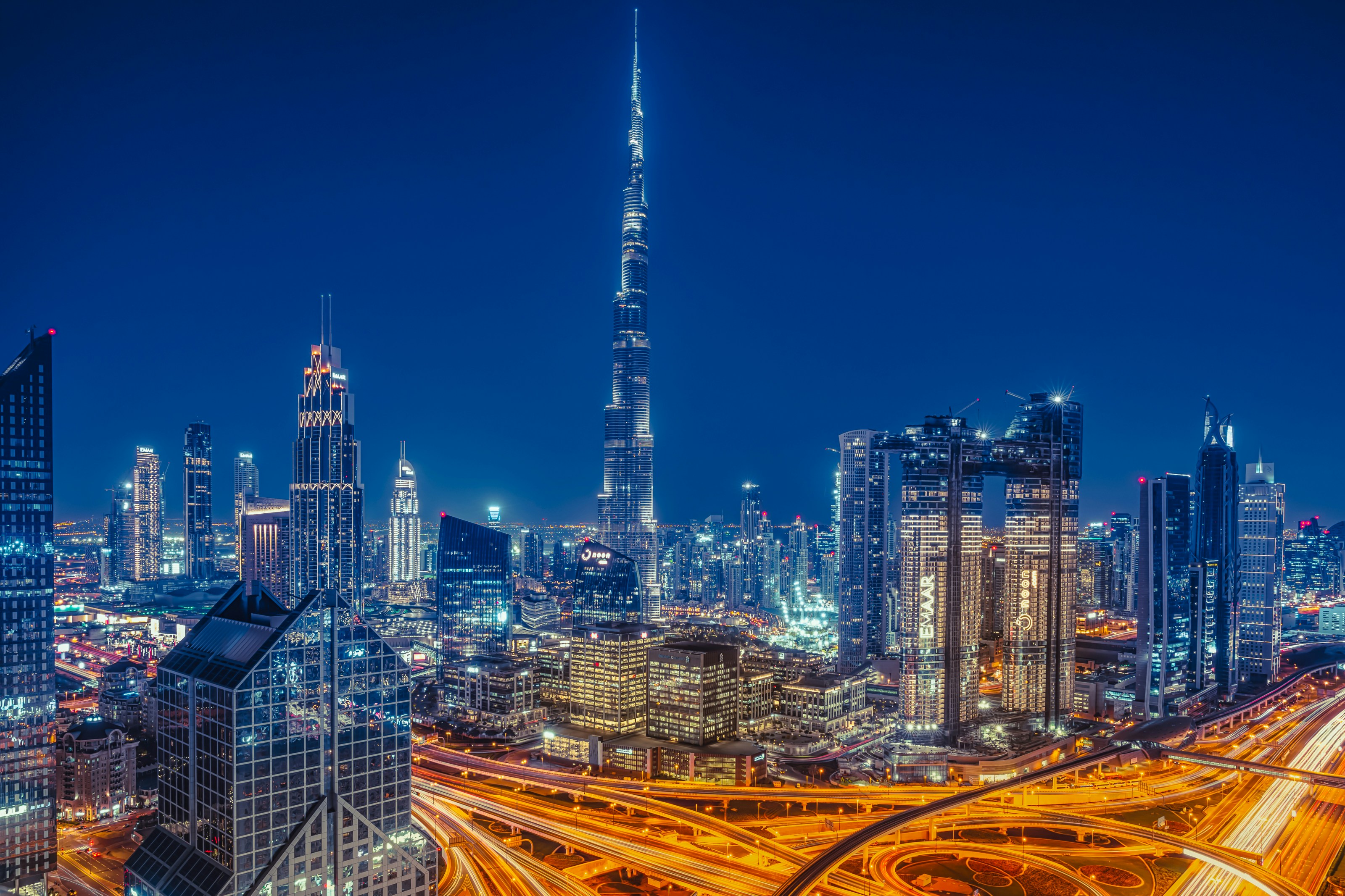 Map of Dubai